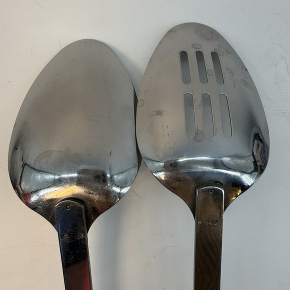 Lot of 2 Best Results by EKCO Kitchen Utensils Slotted Spoon Spoon VTG - Picture 6 of 8